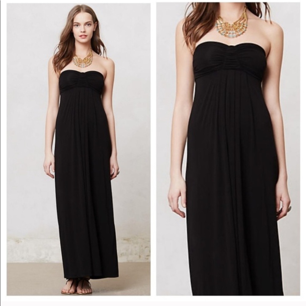 COPY - 🎉 Anthropologie Bordeaux Strapless Dress